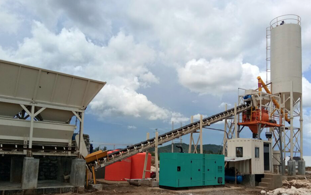 proses pengecoran beton 