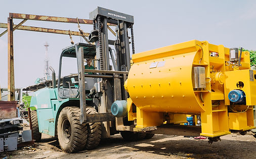 truk mixer terdapat 2 jenis