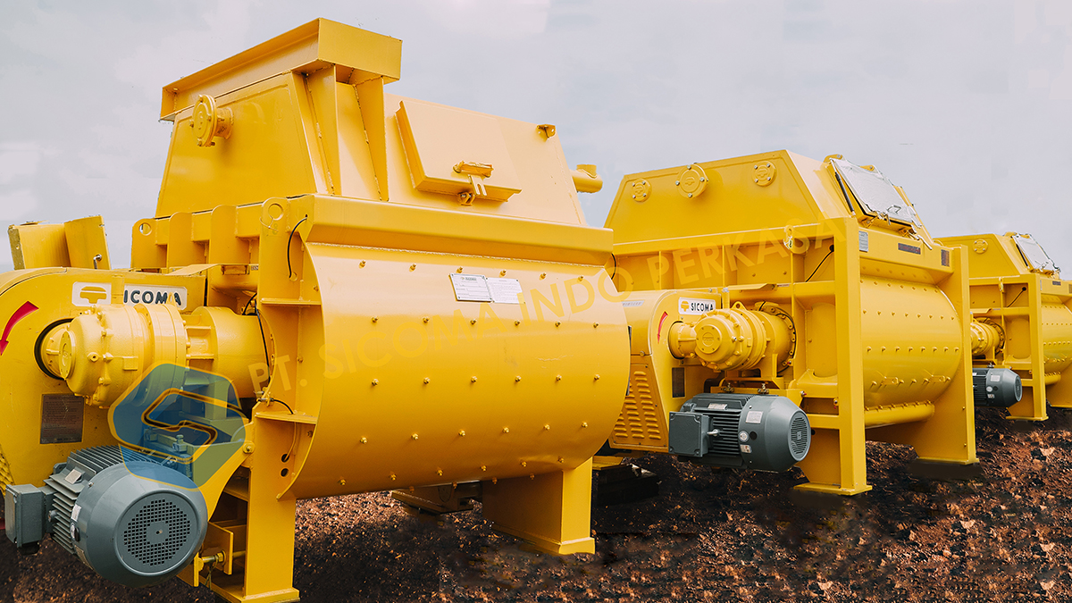 Sicoma Twin Shaft Mixer